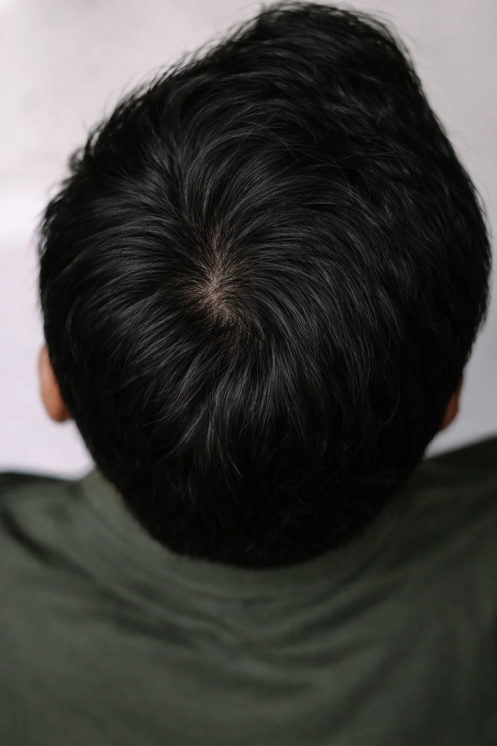 After penggunaan produk rambut