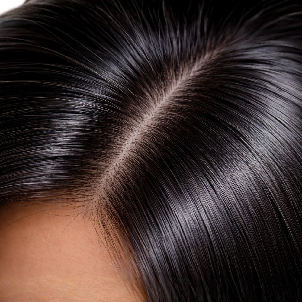Rambut sesudah pemakaian