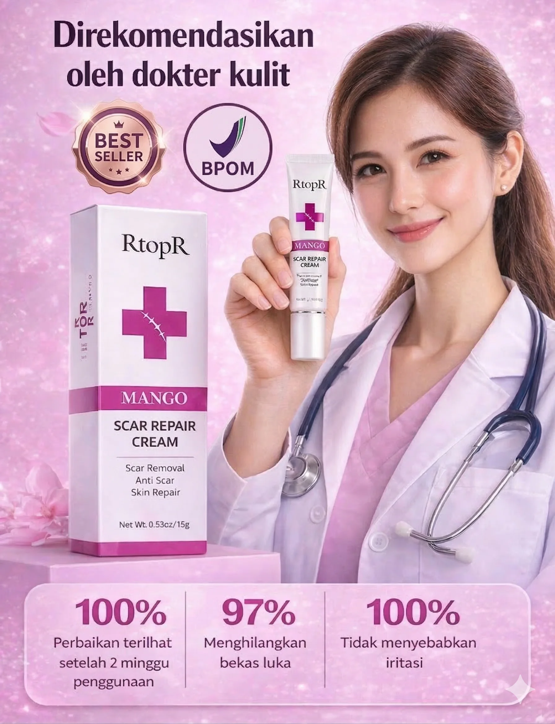 Gambar produk scar repair cream