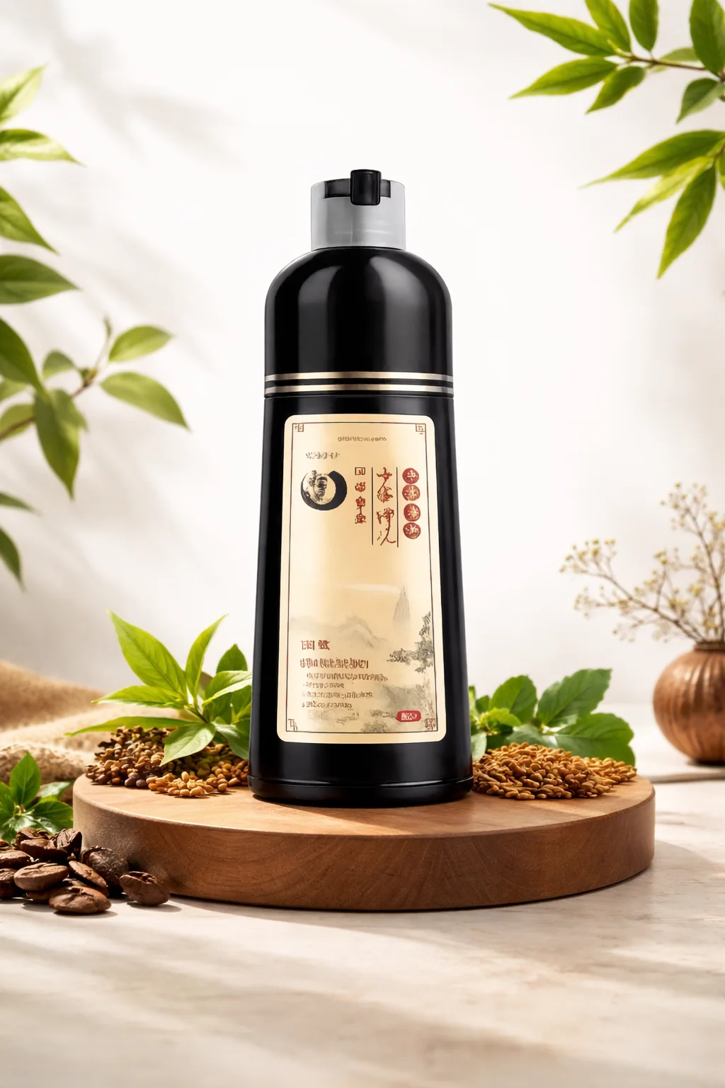 Produk shampoo herbal
