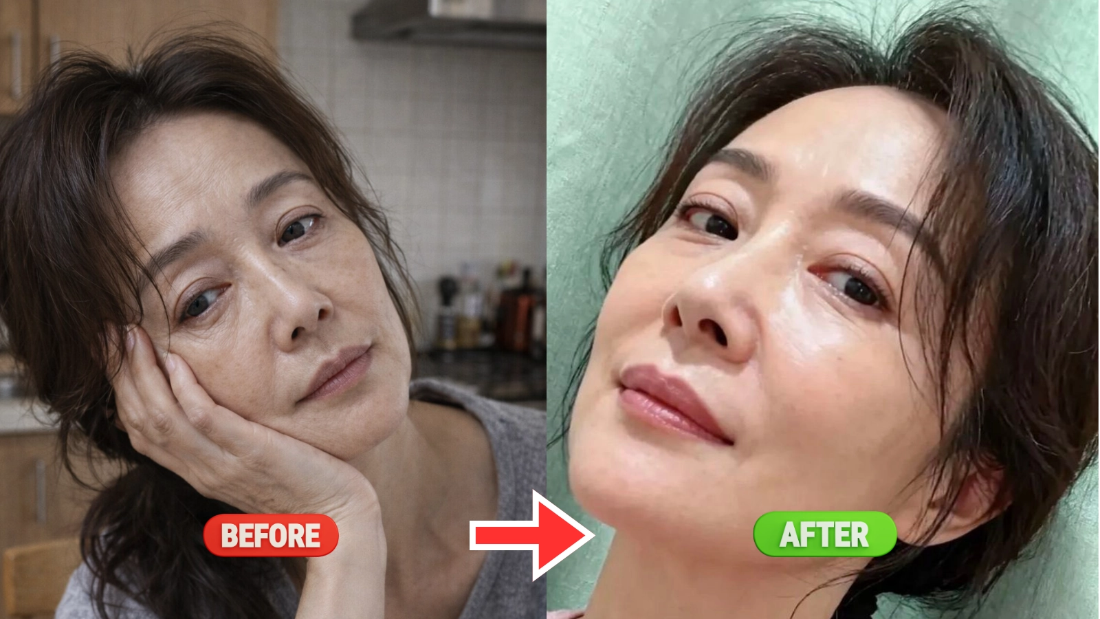Before After