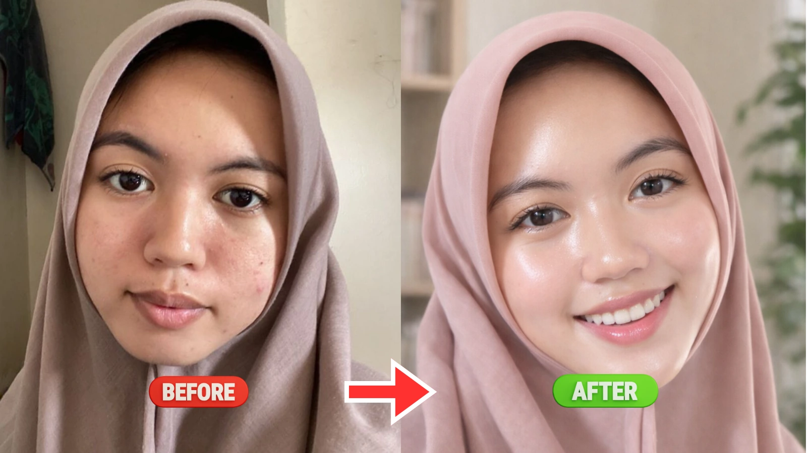 Before After