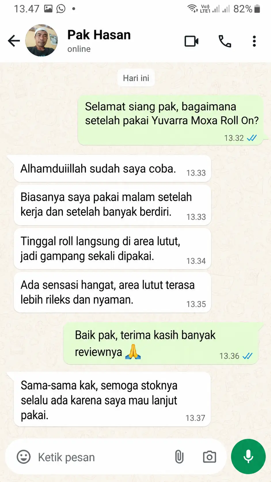 Testimoni Yuvarra Moxa Roll On 1