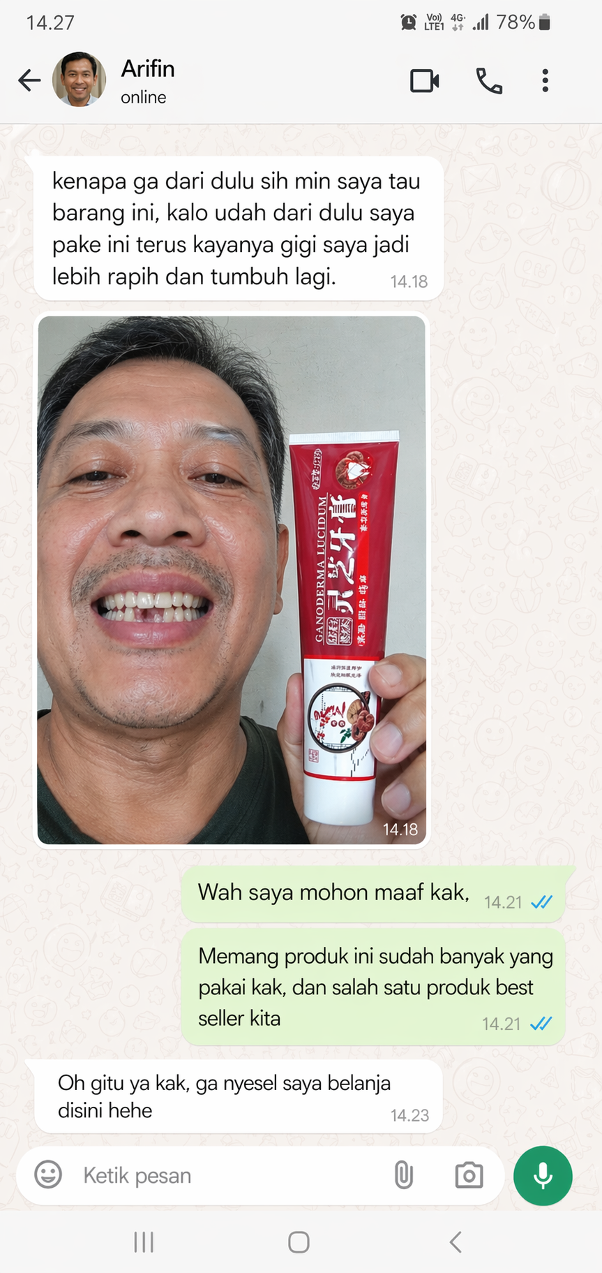 Testimoni 1