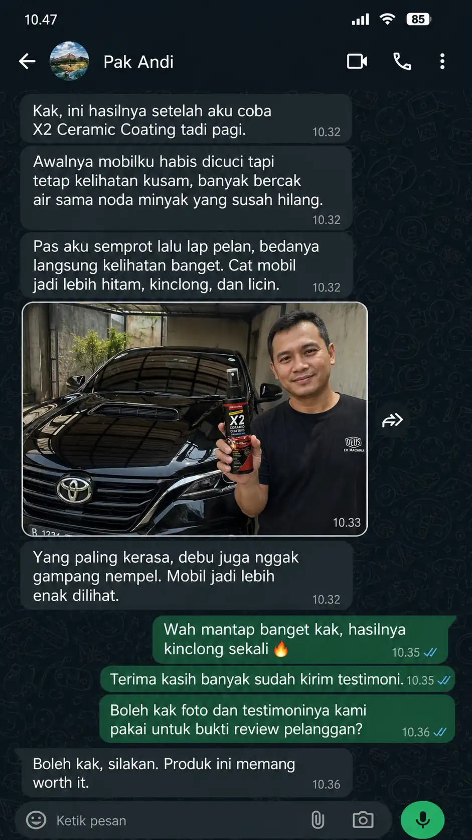 Review pembeli ceramic coating 1