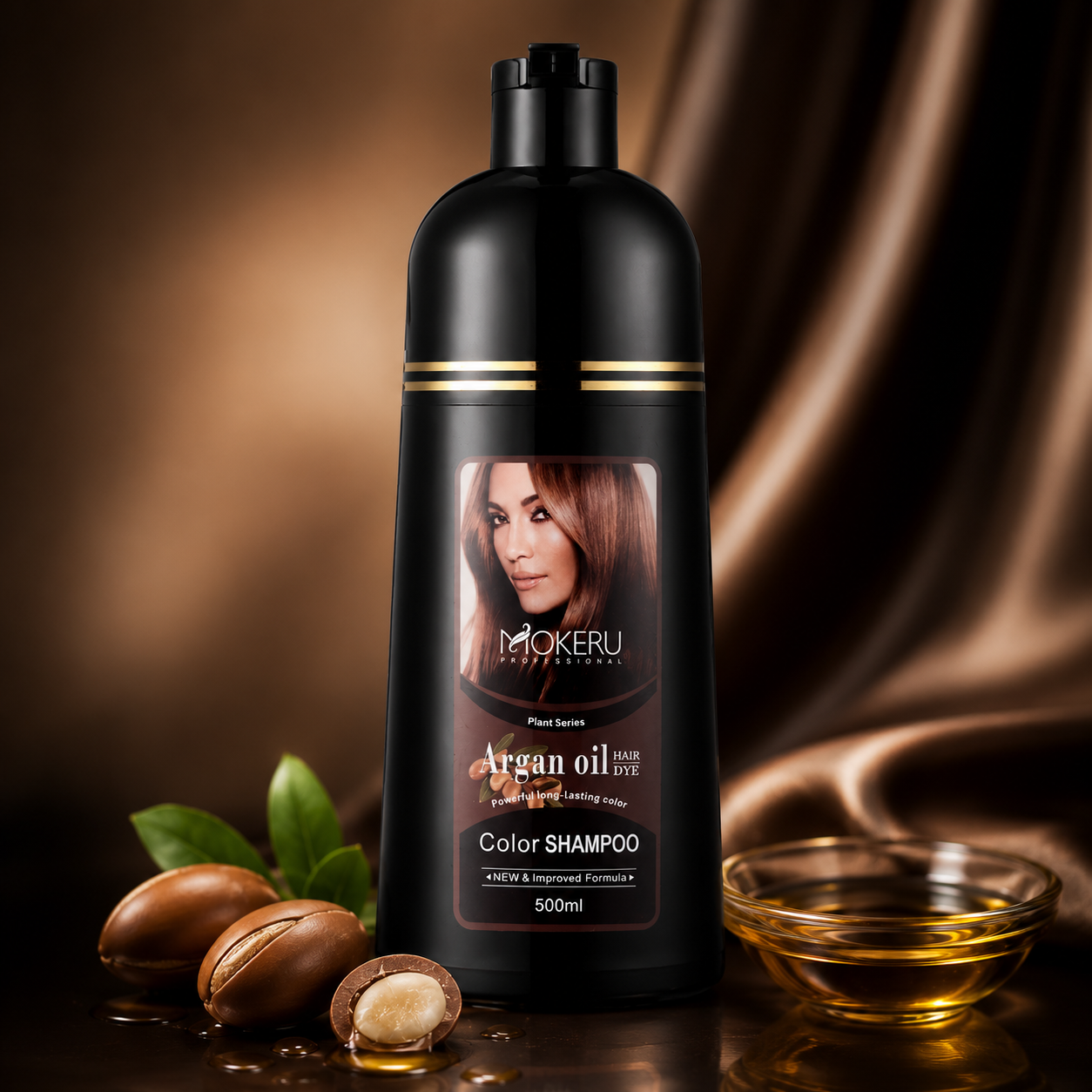 Mokeru Argan Oil Color Shampoo