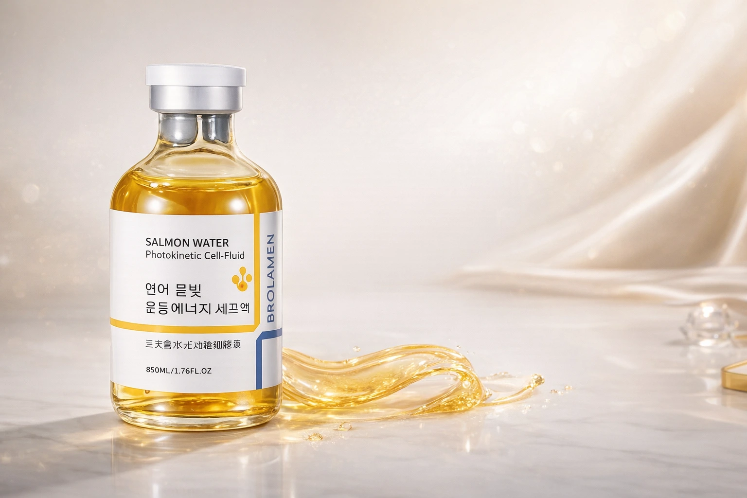 Tekstur DNA Salmon Serum